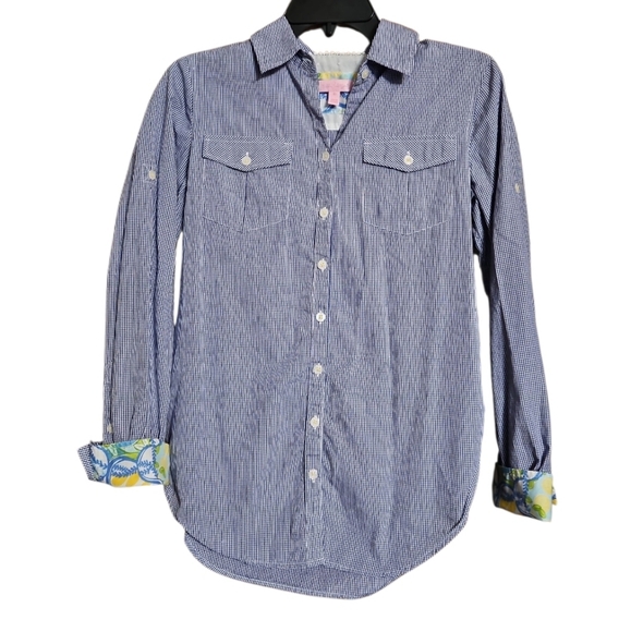 Lilly Pultizer Resort Fit Button Down Shirt - Picture 1 of 9